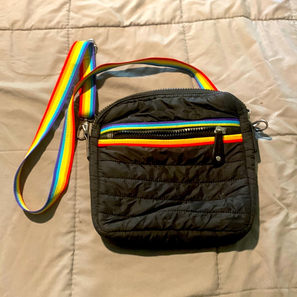 Sondra Roberts Cross body rainbow bag